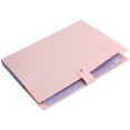 thumbnail image 4 of Bolsas para carpetas de archivos A4, organizador de documentos multicapa, bolsillos de información para almacenamiento de papel (rosa), 4 of 14