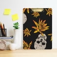 thumbnail image 6 of FMSHPON Skulls Flowers Clipboard Hardboard Wood Nursing Clip Board and Pull for Standard A4 Letter 13x9 inches, 6 of 8