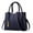 Blue_003, variant on Bmisegm Fashion Handbag Simple Bag Large Capacity One Shoulder Women Bag Work Tote Grey One Size