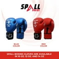 thumbnail image 4 of Spall Pro US Heavy Punching MMA Synthetic Leather 8 Oz Boxing Gloves For Men & Women (Red), 4 of 5