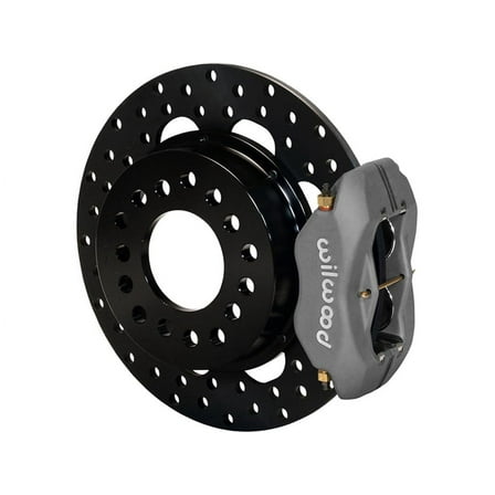Wilwood 140-3623-BD Dynalite Rear Drag Brake Kit, 11.44" Drilled, Compatible with Big Ford 2.50" Offset