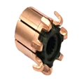 thumbnail image 3 of 11.3 x 3.97 x12.2（12.6) mm 7P Teeth Copper Hook Type Electrical Motor Commutator, 3 of 8