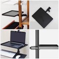thumbnail image 4 of unbranded Mic Stand Tray Negro Para Almacenamiento Con Soporte Para Teléfono Y Accesorios De Micrófono, 4 of 8