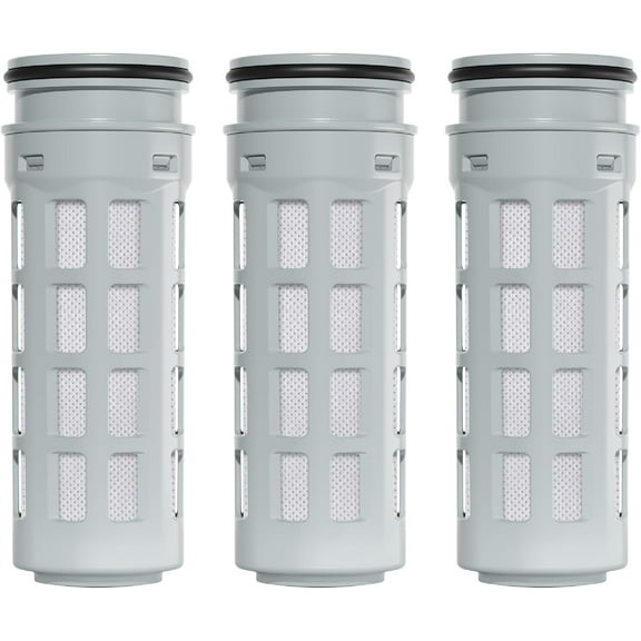 Replacement for Brita® Stream Pitcher Water Filter, Brita® OB05 Filter Pitchers and Dispensers, Pour Through Filters, Upgraded 7-stage Filters, Lasts 2 Months, by AQUA CREST (Pack of 3)