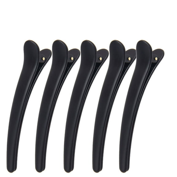 NICEXMAS hair pins Hairpins Black Plastic Gripping Girls Salon Use 12pcs