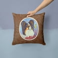 thumbnail image 2 of Carolines Treasures 7036PW1414 Papillon Yellow Butterfly Fabric Decorative Pillow, 2 of 4