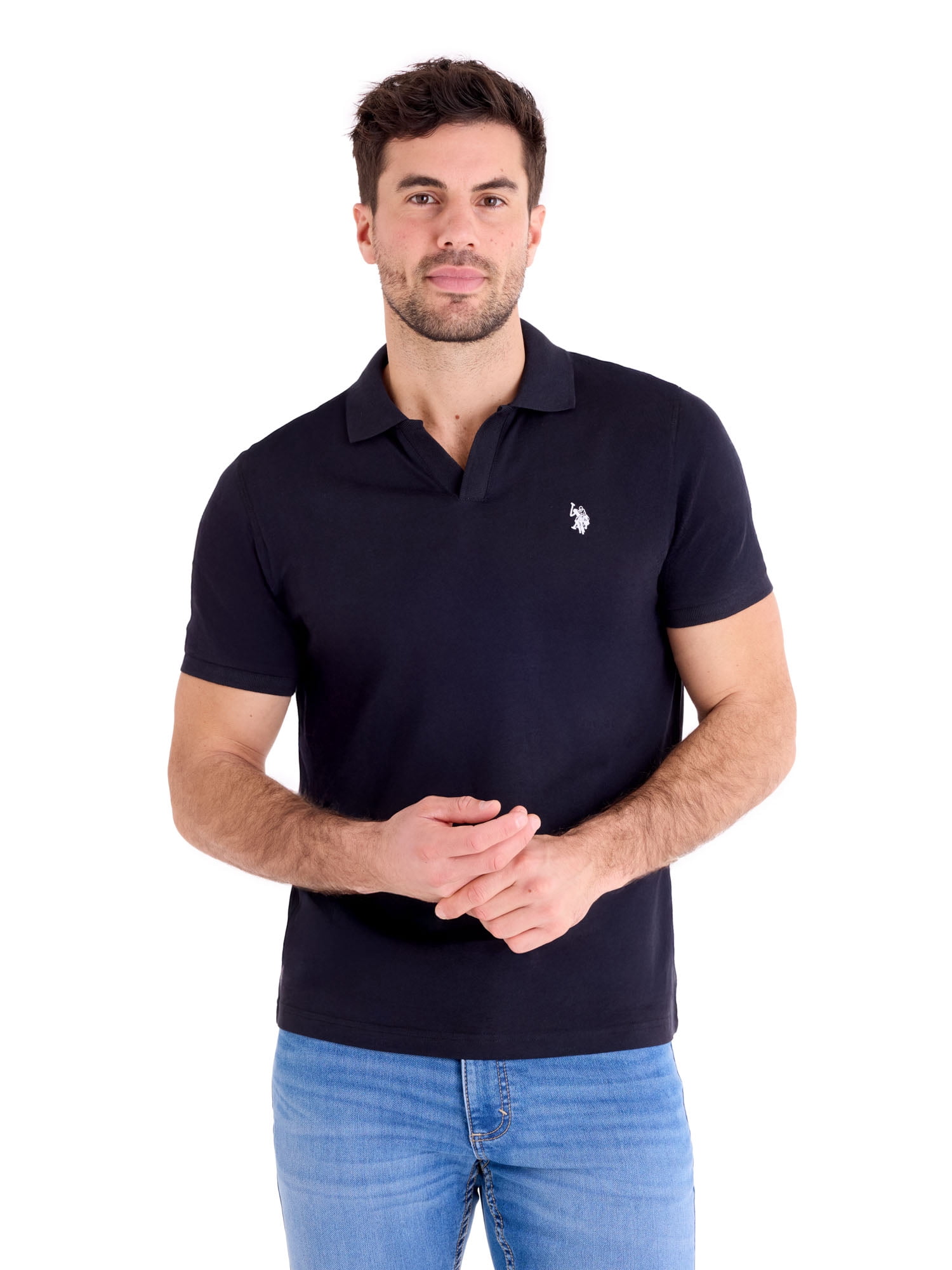 U.S. Polo Assn. Men's Johnny Collar Polo Shirt
