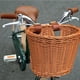 thumbnail image 1 of Children Bike Front Basket Bicycle Hanging Basket Bicycle PP Rattan Woven Basket with Adjustable Belts, 1 of 5