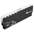 thumbnail image 4 of Disipador de calor RGB RAM DDR DDR3 DDR4 esparcidor de calor de refrigeración de memoria para computadora de escritorio, 4 of 9