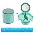 thumbnail image 4 of Unique Bargains Rotating Jewelry Organizer, 4 Layer Small Jewelry Storage Box Mirror Jewelry Case Holder Style 1, Green, 4 of 6