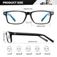 thumbnail image 4 of Gafas de bloqueo de luz azul ANYLUV para hombres y mujeres, 4 of 6