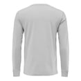 thumbnail image 6 of GrmtClth Long Sleeve Shirts for Men Comfortable V-Neck Classic Tops Solid Color Trendy T-Shirts Lightweight Clothes Light Gray S, 6 of 7
