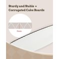 thumbnail image 2 of EcoNesxp Cake Pieces Pack Food Grade Cardboard Cake Rounds 1.5 Inch Round Great for Baking Sturdy Corrugated Cake Base Cake Board DIY, 2 of 5