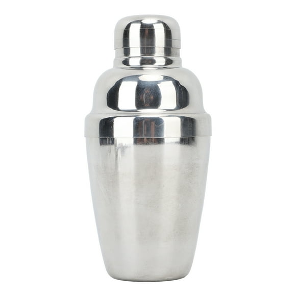Drink Shaker, 304 Stainless Steel Drink Mixing Shaker with Ice Cube Clip for Martini