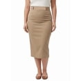 thumbnail image 7 of Womens Plus Size Dressy Office Work Maxi Skirt High Waisted Long Stretch 14 to 24, 7 of 7