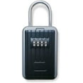 thumbnail image 2 of Xqday Caja de Seguridad con Llave Caja de Seguridad con combinación de 10 dígitos Bóveda de Seguridad - Portátil para Exteriores, 2 of 5