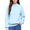 #A20-Light Blue, variant on XADYUY Girls Long Sleeve Sweatshirt Cute Mock Neck Girls Pullover Top Trendy Fleece Sweaters for Girls 10-12 Fall Clothes for Tween Girls,9-10 Years Green