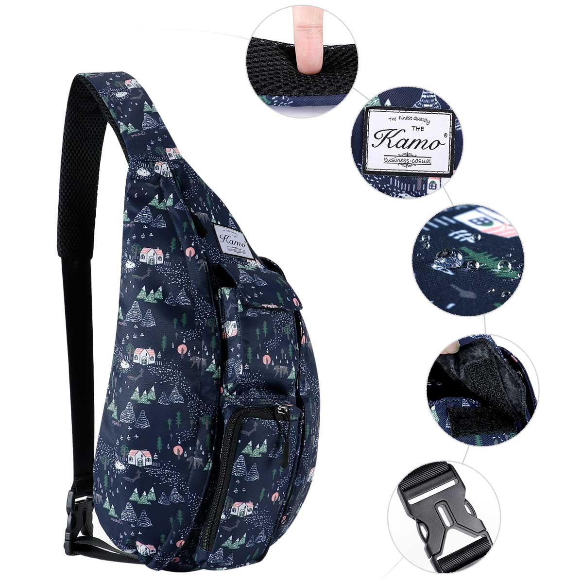 kamo sling backpack