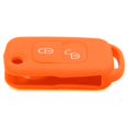 thumbnail image 4 of Unique Bargains Orange Silicone Car Remote Key Fob Cover Case for Mercedes Benz Sprinter Viano, 4 of 5