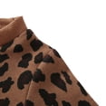 thumbnail image 3 of Seyurigaoka Girl's Two Piece Set Toddler's Pullover Leopard Sweater Hip Skirt for Kids, 3 of 7