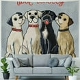 thumbnail image 4 of Orinice Aesthetic Cute Dogs Tapestry Wall Hanging Unique Style for Living Room Bedroom Apartment Farmhouse Dorm Home Decor Art 60x50inch, 4 of 6