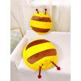 thumbnail image 5 of Wearable Bee Shell Pillows Giant Bee Shell Plush Toy Bee Stuffed Animal Plush Pillow for Adult Kids Birthday Gift, 5 of 9