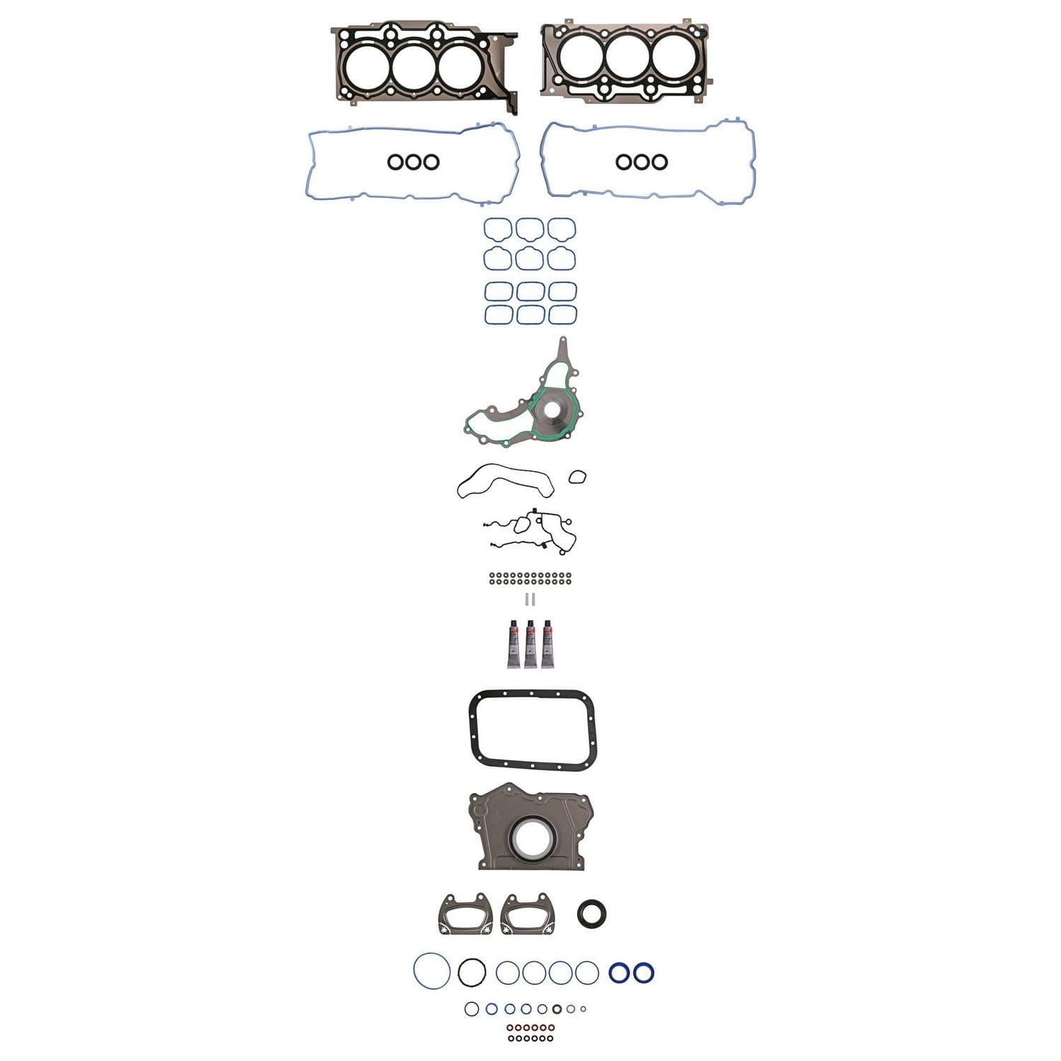 Fel-Pro 260-3181 Gasket Set For 11-13 300 Challenger Charger Wrangler Fits select: 2012-2013 JEEP WRANGLER, 2011-2013 DODGE CHARGER