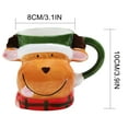 thumbnail image 3 of BOBOMOTI Christmas Mugs Coffee Mugs Gifts Ideas for Christmas Birthday Xmas Decorative Mugs, 3 of 7