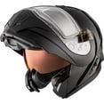 thumbnail image 4 of CKX Tranz 1.5 AMS Modular Snowmobile Helmet Black 512595, 4 of 7