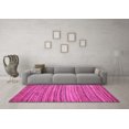 thumbnail image 3 of Ahgly Company Indoor Rectangle Abstract Pink Modern Area Rugs, 3' x 5', 3 of 4
