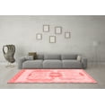 thumbnail image 3 of Ahgly Company Indoor Rectangle Abstract Red Modern Area Rugs, 8' x 10', 3 of 4