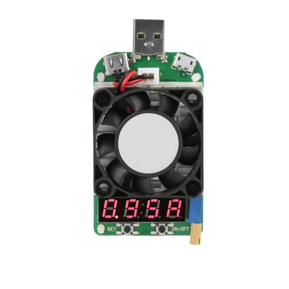 Carga de descarga, carga electrónica USB LD25 Carga de prueba electrónica Carga USB Experiencia incomparable