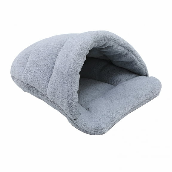 LAMIRO Rabbit Bed Cave Cozy Guinea Pig Hideout Cute Bunny Bed Large House Winter Nest for Chinchilla Ferret Hedgehog