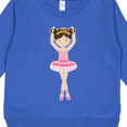 thumbnail image 3 of Inktastic Ballerina with Two Buns Toddler Sweatshirt, 3 of 4