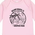 thumbnail image 4 of Inktastic Summer Vacation Mode Delray Beach Florida Boys or Girls Long Sleeve Baby Bodysuit, 4 of 5