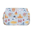 thumbnail image 2 of Goofa Cute Shark Pattern Double Layer Pen Pencil Case, Protective Large Capacity Storage Organizer Pen Pouch, Office College Supplies for Teens Adults, 2 of 7