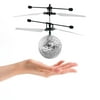 Remote Control Infrared Induction Helicopter Aircraft Flying Crystal Ball With Flashing LED Lighting Perfect Kids Toy