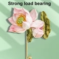 thumbnail image 6 of Dream Lifestyle Creative Flower Resin Wall Hooks, Wall Mounted Art Flower Hand-painted Hook for Hanging Coat Hat Key Towel, Home Decoration for Entryroom Hallway, 6 of 8