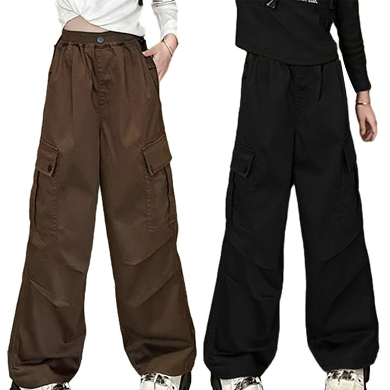 パンツ mulch gimmick cargo wide pants Cargo Pants Multi-pockets Tooling Pant Harajuku Men's