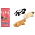 thumbnail image 1 of Paquete Comida para gato Kisha 12 kg + 1 juguete relleno de catnip y cola squeaker Fancy pets, 1 of 4
