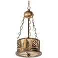 thumbnail image 5 of Meyda Tiffany 77904 Mountain Pine 10" Wide Mini Pendant - Rust, 5 of 6