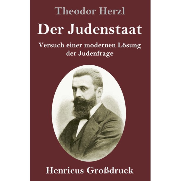 Der Judenstaat Grossdruck Versuch Einer Modernen Losung Der Judenfrage Hardcover Walmart Com Walmart Com