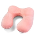 thumbnail image 1 of Almohada inflable con forma de U, joroba de camello, almohada para el cuello, viaje en avión, tres piezas, tesoro de viaje, 1 of 5