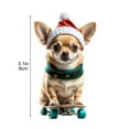 thumbnail image 3 of Moocorvic Christmas Dachshund Dog Pendants Cute Christmas Tree Ornaments, Christmas Decorations for Tree, Home, Winter Party, Holiday Party, 3 of 8