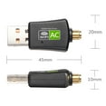 thumbnail image 2 of Mini Wireless USB Wifi Adapter Free Driver Receiver 600Mbps, 2 of 5