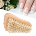 thumbnail image 3 of Pincel de Unas, Depurador de Unas Compacta de Ensayo de Polvo de Tierra de la Piel Muerta de Madera para Manicurista Para El Salón de Pedicura para Mujeres para Hombres para, 3 of 7