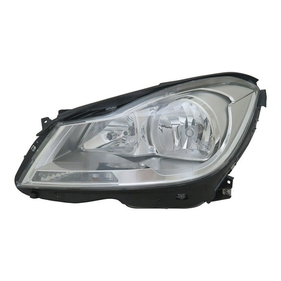 TYC 20-9274-00-9 CAPA Headlight Assembly Left Driver LH w/o cornering Lamps Fits select: 2012-2014 MERCEDES-BENZ C