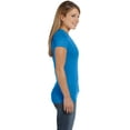 thumbnail image 3 of Aquaguard Women's Fine Jersey V-neck Longer Length T-shirt - 3 Pack, 3 of 4
