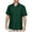 Emeraldgreen, variant on J. METHOD Men's Short Sleeve Cuban Guayabera Button Down Shirts Classic Embroidered 4 Pockets Casual Top NEMT112 Black XS