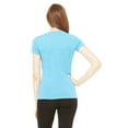 thumbnail image 3 of Bella + Canvas Ladies' Triblend Short-Sleeve Deep V-Neck T-Shirt - 8435, 3 of 4